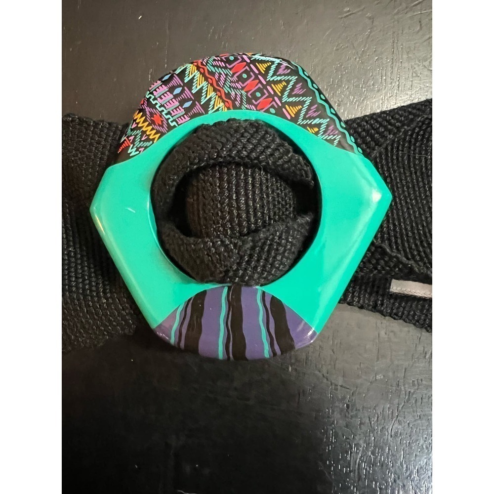 Lumad collection black dress wrap belt